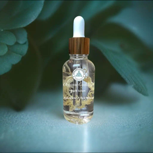 Organic Goddess Night Serum bottle