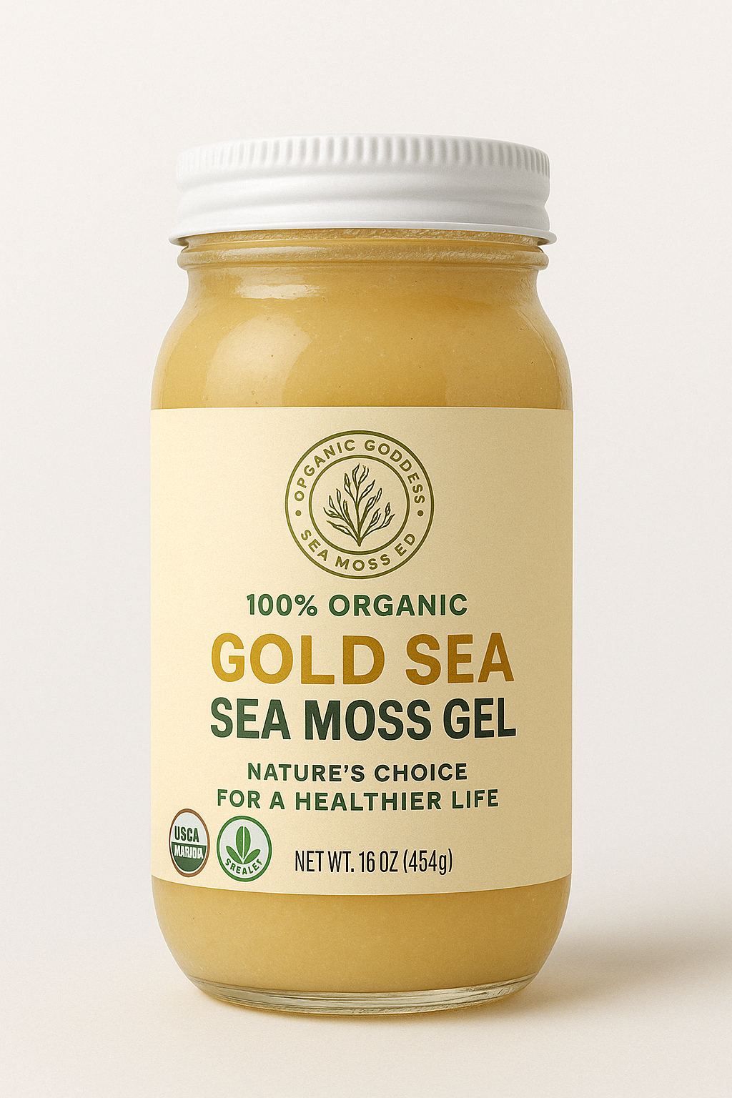 Organic Goddess Sea Moss Gel