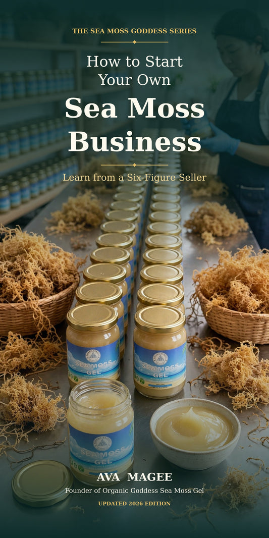 How to Start Your Own Sea Moss Business — Learn from a Six-Figure Seller (Updated 2026 Edition) - Organic Goddess Sea Moss Gel
