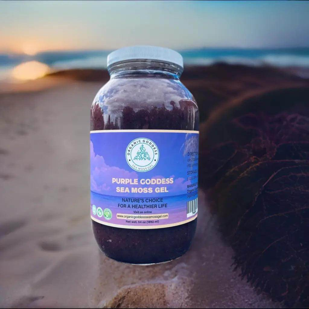 Unlock the Full Potential with Purple Goddess Sea Moss Gel Organic Goddess Sea Moss Gel