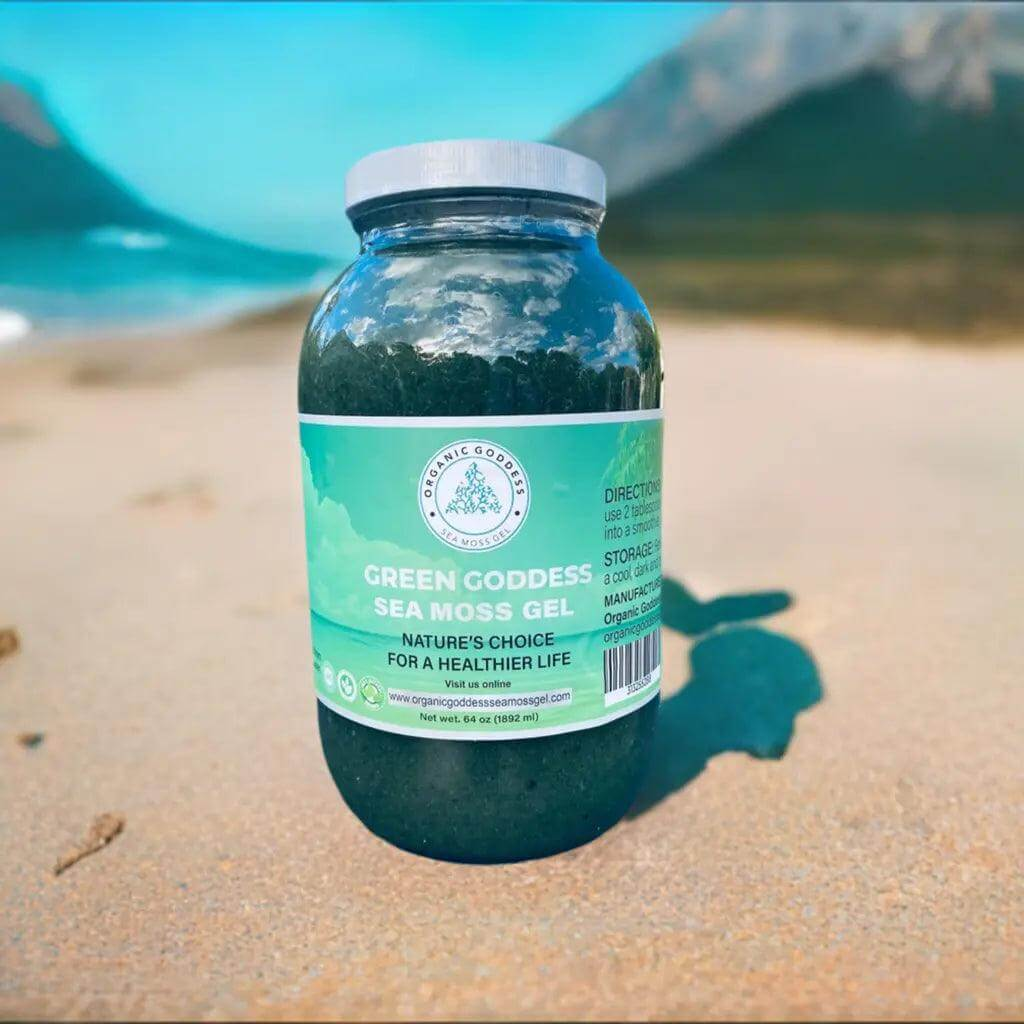 Unlock the full potential of well-being with our exclusive Green Goddess Sea Moss Gel Organic Goddess Sea Moss Gel