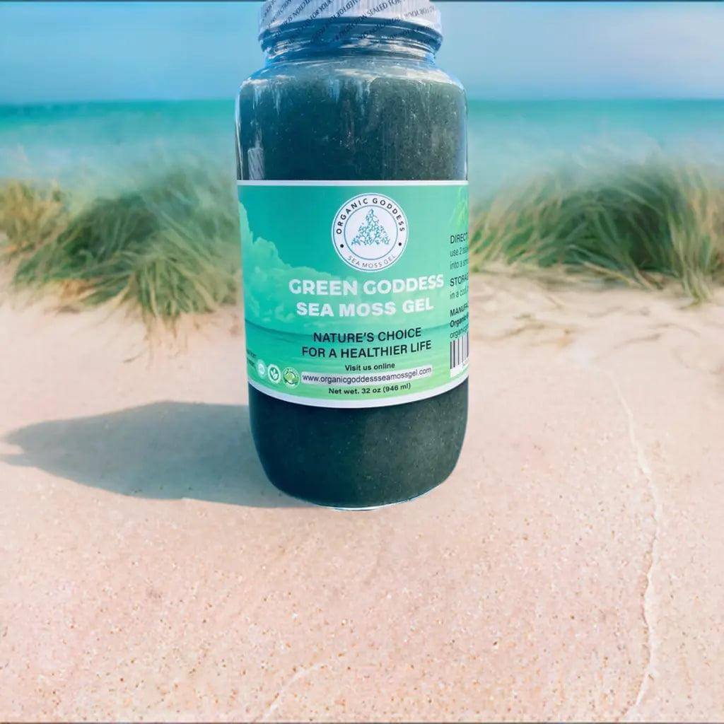 Unlock the full potential of well-being with our exclusive Green Goddess Sea Moss Gel Organic Goddess Sea Moss Gel