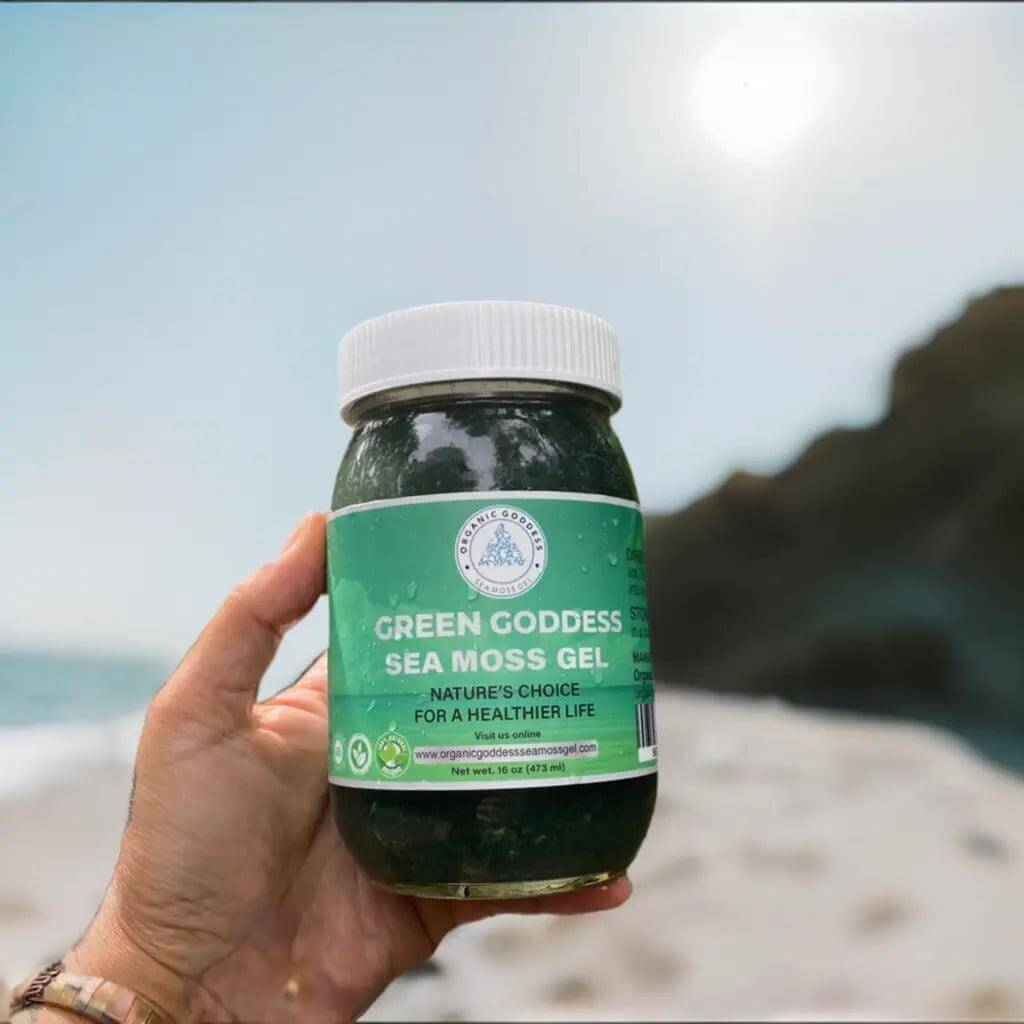 Unlock the full potential of well-being with our exclusive Green Goddess Sea Moss Gel Organic Goddess Sea Moss Gel